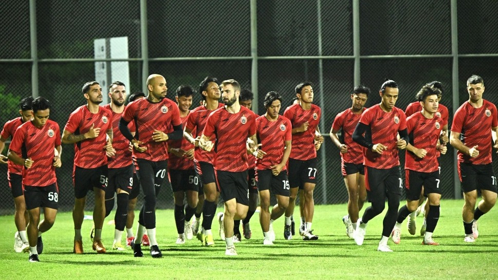 latihan persija jakarta tanpa 2 pilar pasca hadari madura united