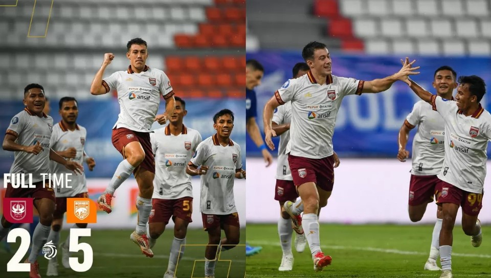 Reaksi di Babak Kedua Borneo Fc Semakin Menggila